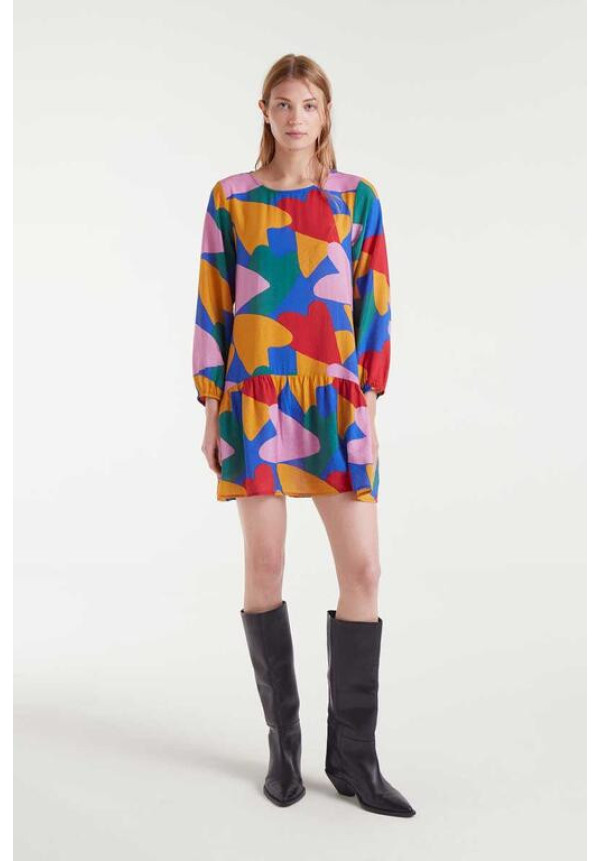 Vestido Corto Corazones 