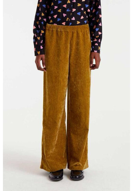 Pantalón terciopelo ocre