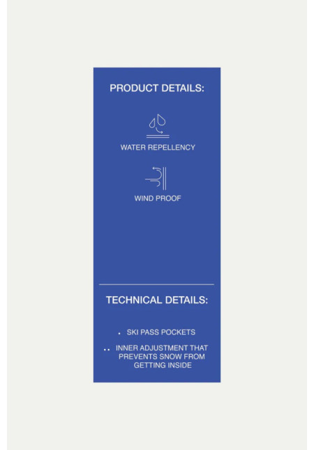 Abrigo con Estampado corto en Cupido Lines