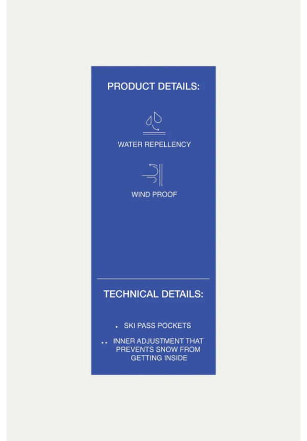 Abrigo con Estampado corto en Cupido Lines