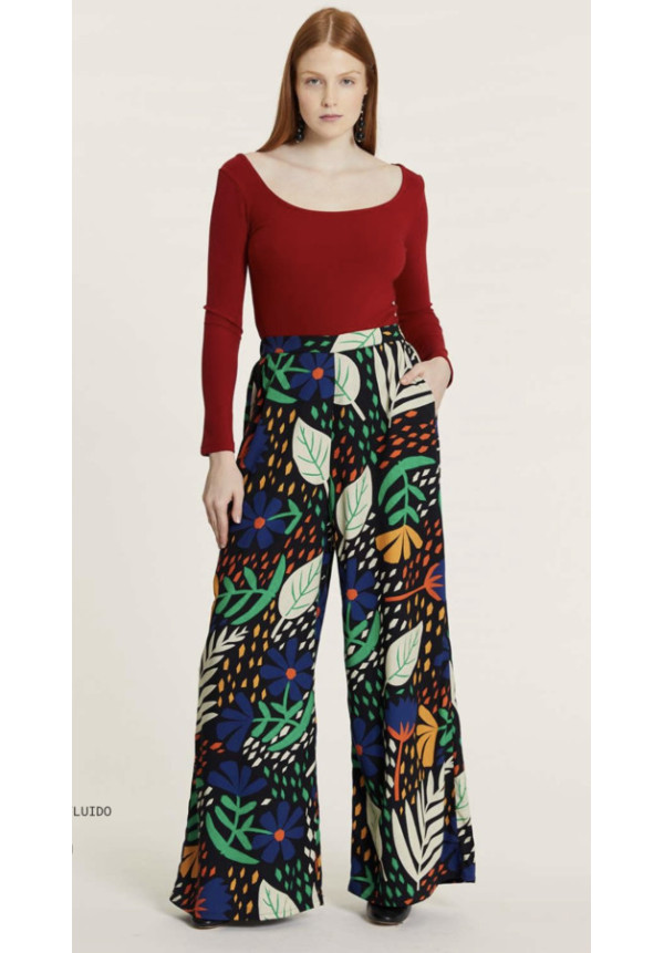 Pantalón Fluido Garden