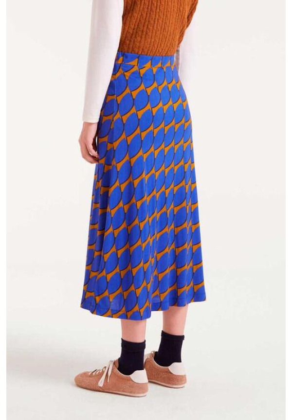 Falda Mido estampado Skouros