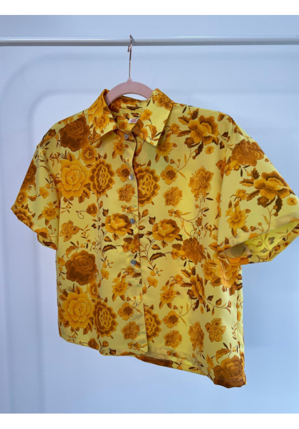 Camisa Mujer Manga Corta