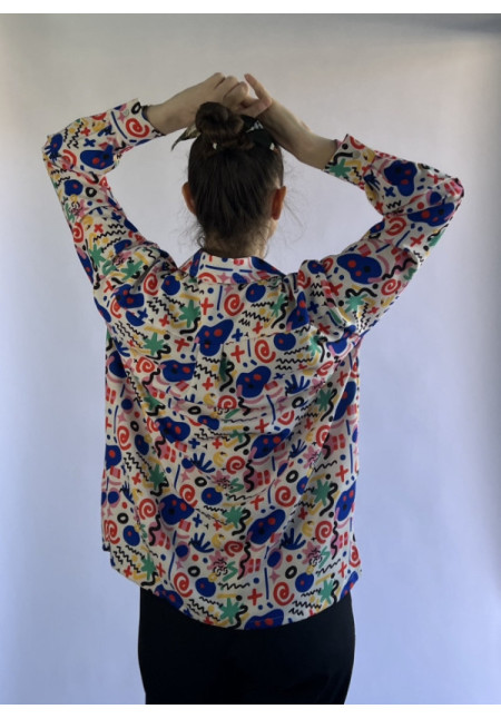 Camisa Sangra m/l Garabato