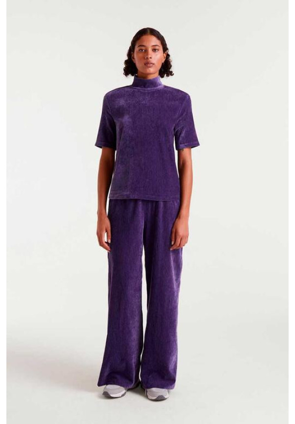 Top Terciopelo Morado