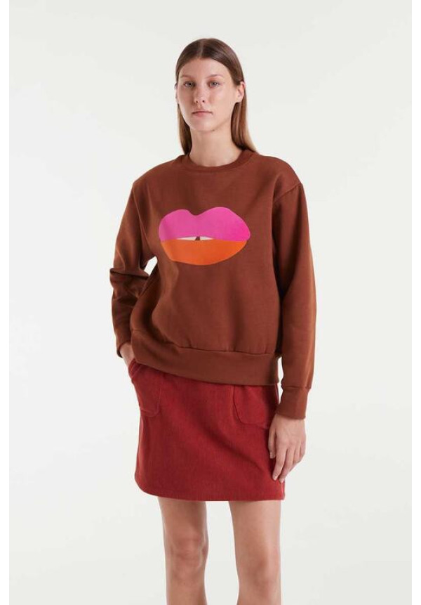 Sudadera Print Labios