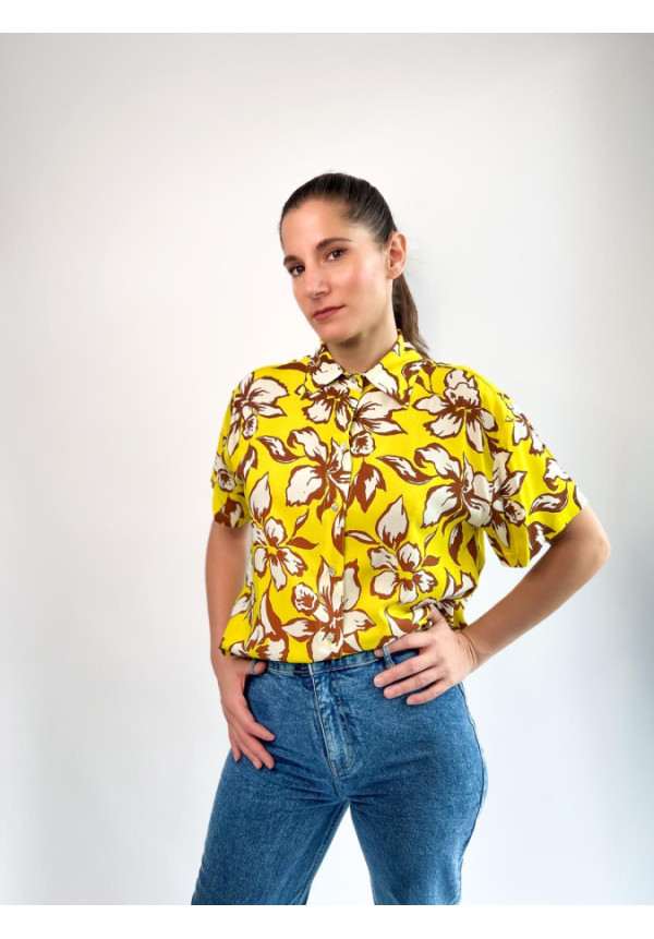 Camisa Mujer Manga Corta