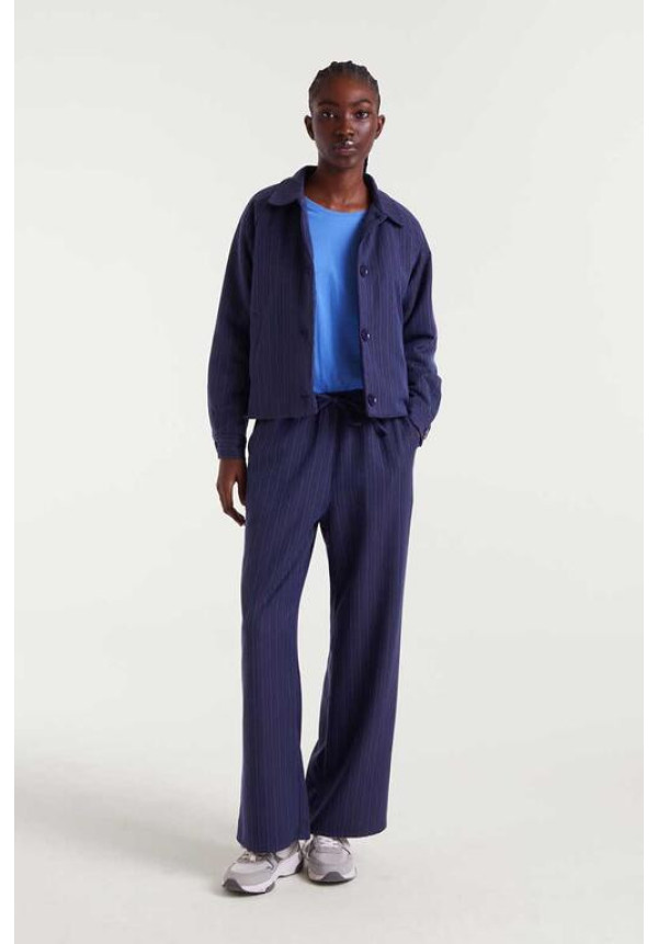 Chaqueta raya diplomática azul