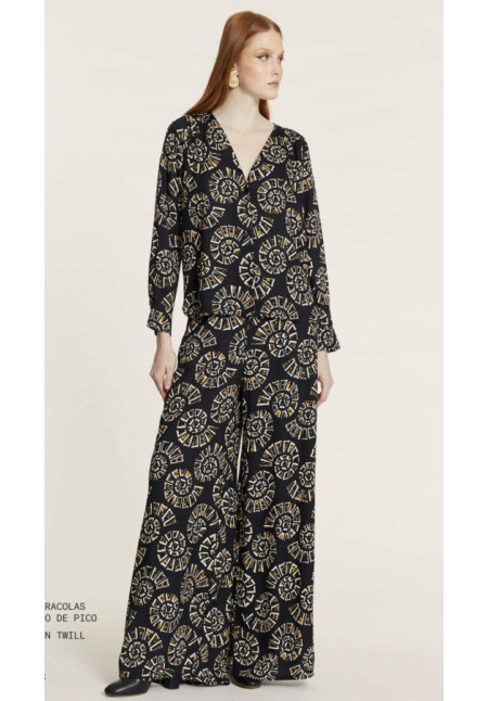 Pantalón Fluido Caracolas