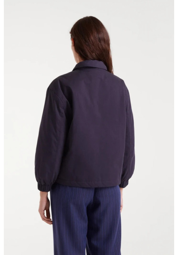 Chaqueta 100% algosón navy blue