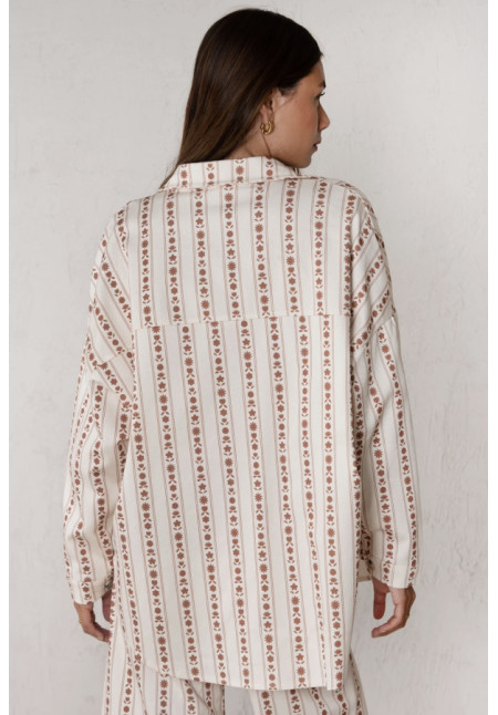 Chaqueta Celia Flores Teja