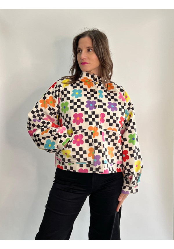 Chaqueta Sangra Ajedrez