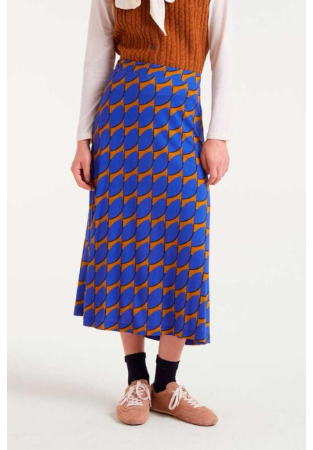 Falda Mido estampado Skouros