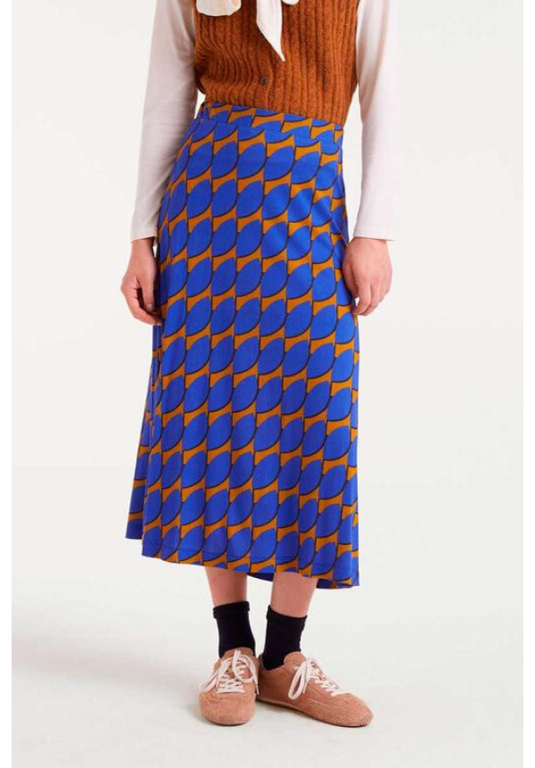 Falda Mido estampado Skouros