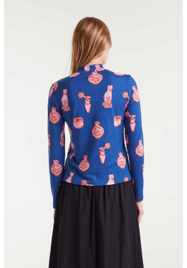 Top Cuello alto Cats