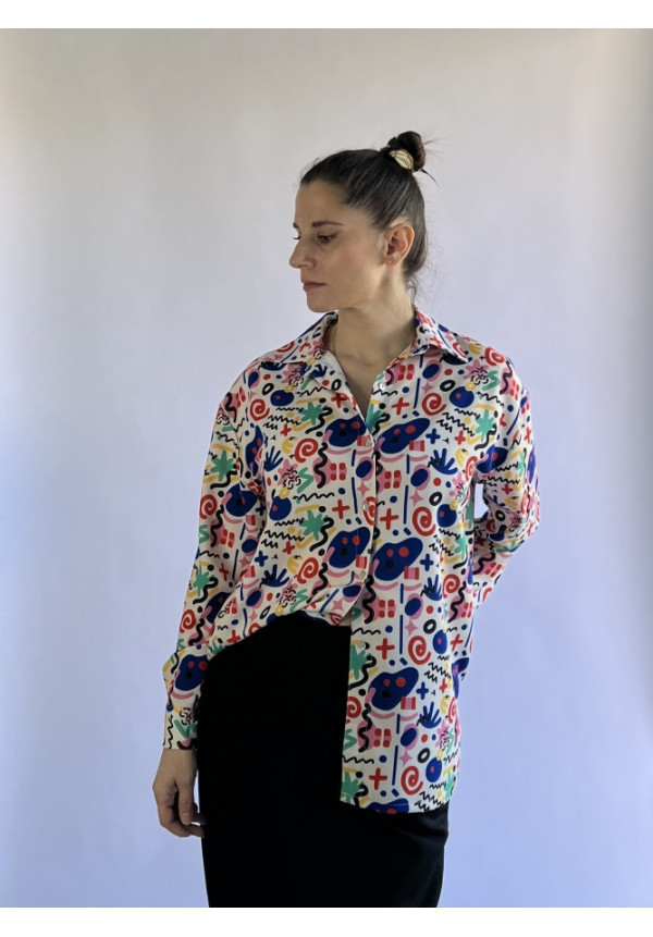 Camisa Sangra m/l Garabato