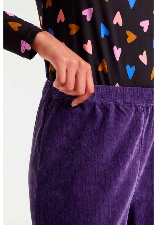Pantalón Terciopelo Morado