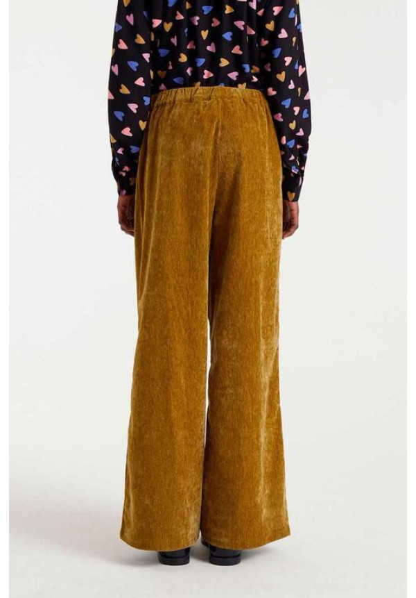 Pantalón terciopelo ocre