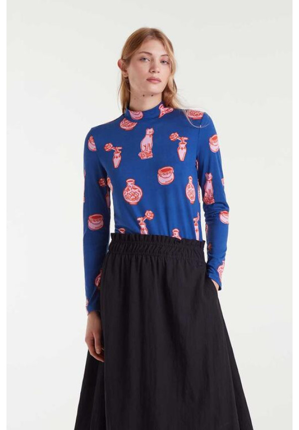 Top Cuello alto Cats