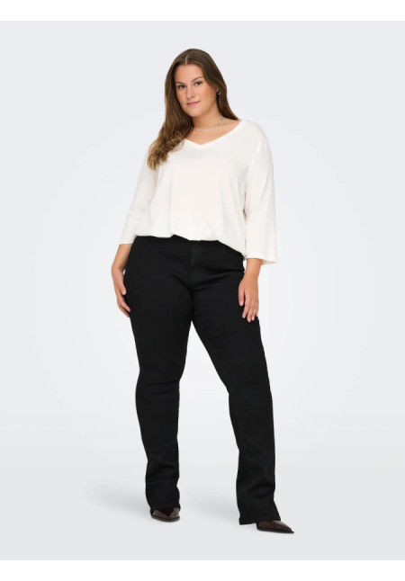 Pantalón Vaquero Negro Flared