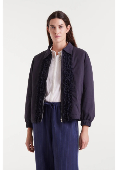 Chaqueta 100% algosón navy blue