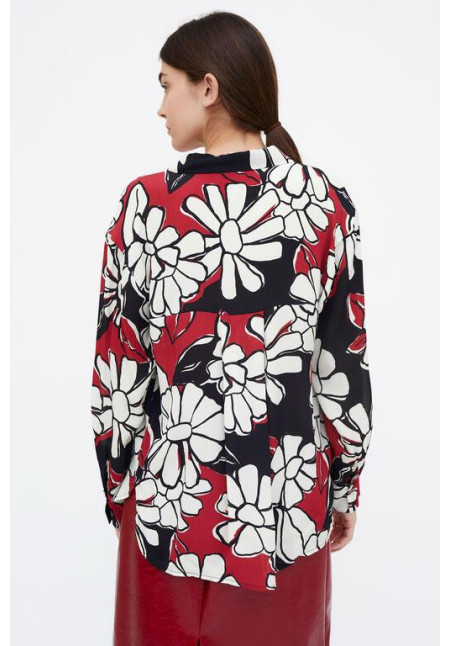 Camisa estampado Blooming Sunset