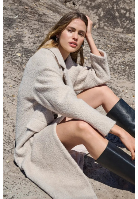 ABRIGO OVERSIZE CRUDO