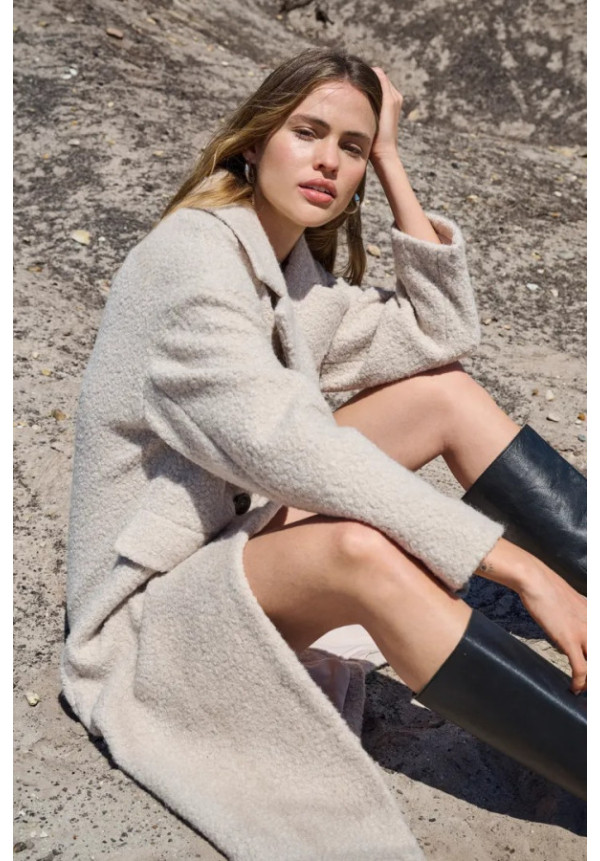 ABRIGO OVERSIZE CRUDO