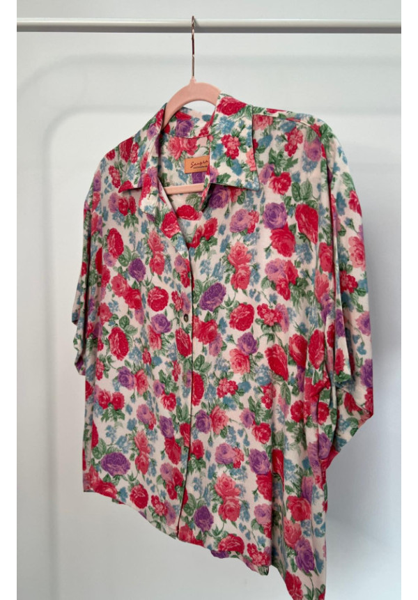 Camisa Mujer Manga Corta