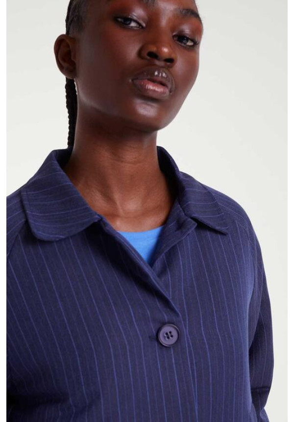 Chaqueta raya diplomática azul