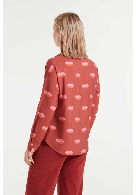 Camisa Crepé Ligero Lips 