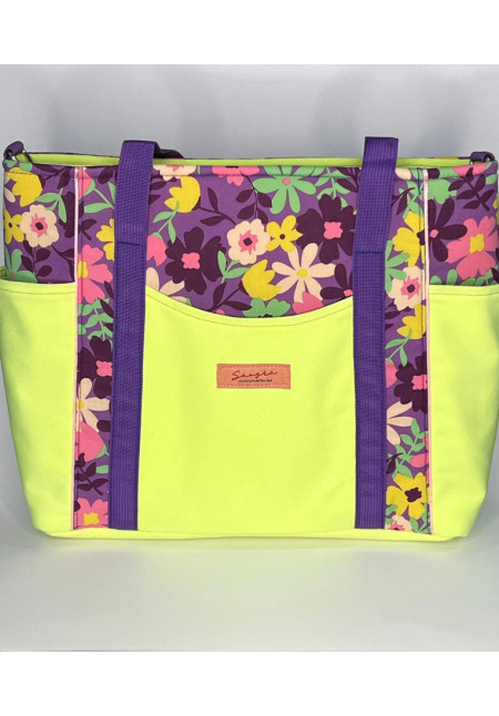 Bolso Sangra Flúor y Flores