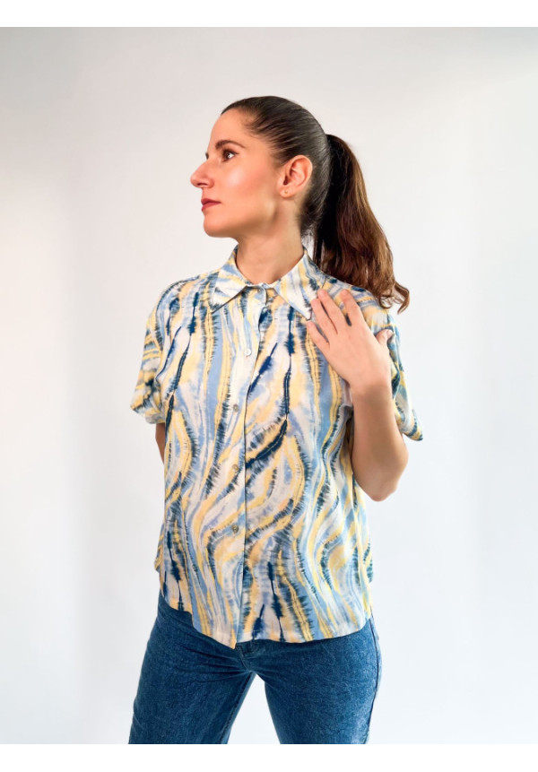 Camisa Mujer Manga Corta