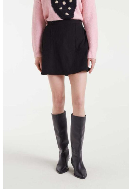 Fa corta de pana negr