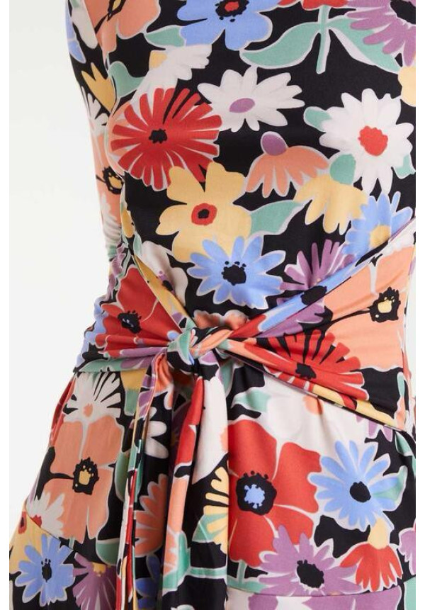 Vestido corto con estampado Hampton Big