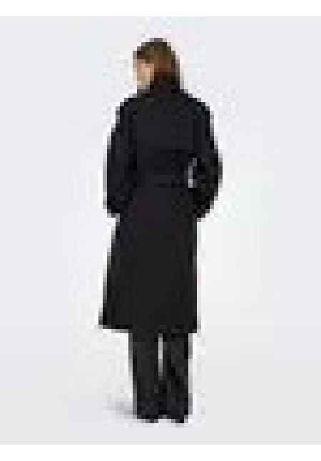 Abrigo corte gabardina gris