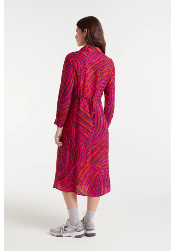 Vestido Midi Crepé Fedora