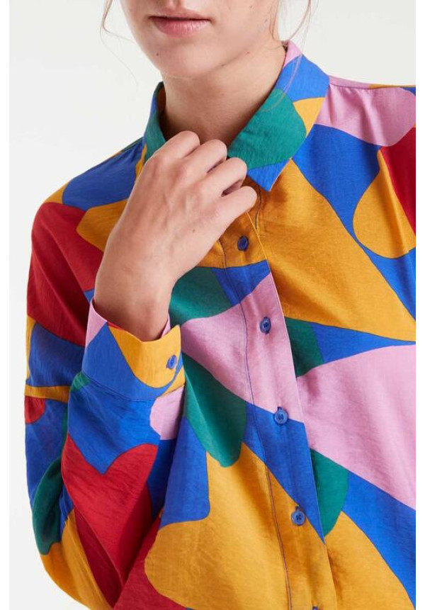 Camisa Estampada Corazones