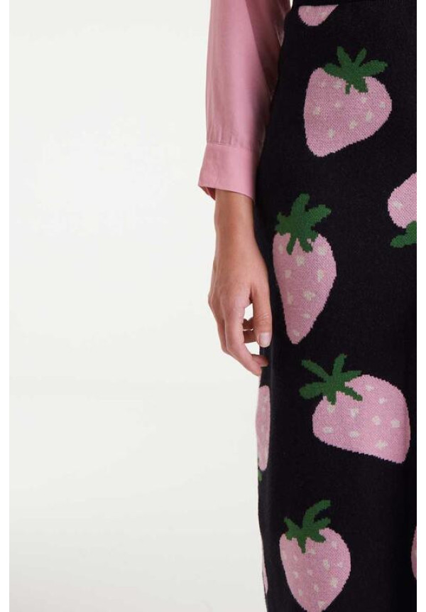 Falda Punto Negra Morango