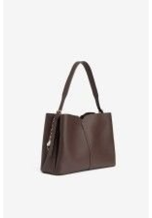 Bolso marrón minimalista