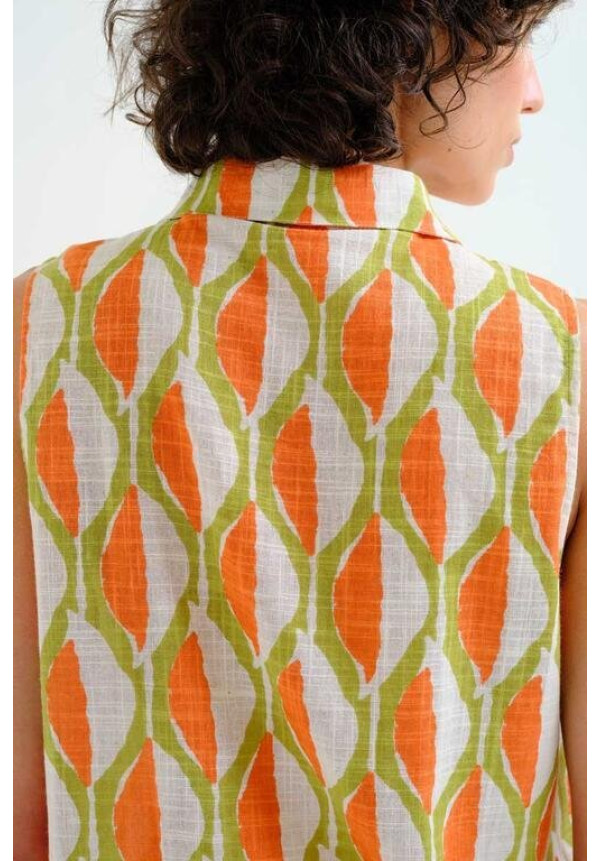 Camisa con estampado Aloe