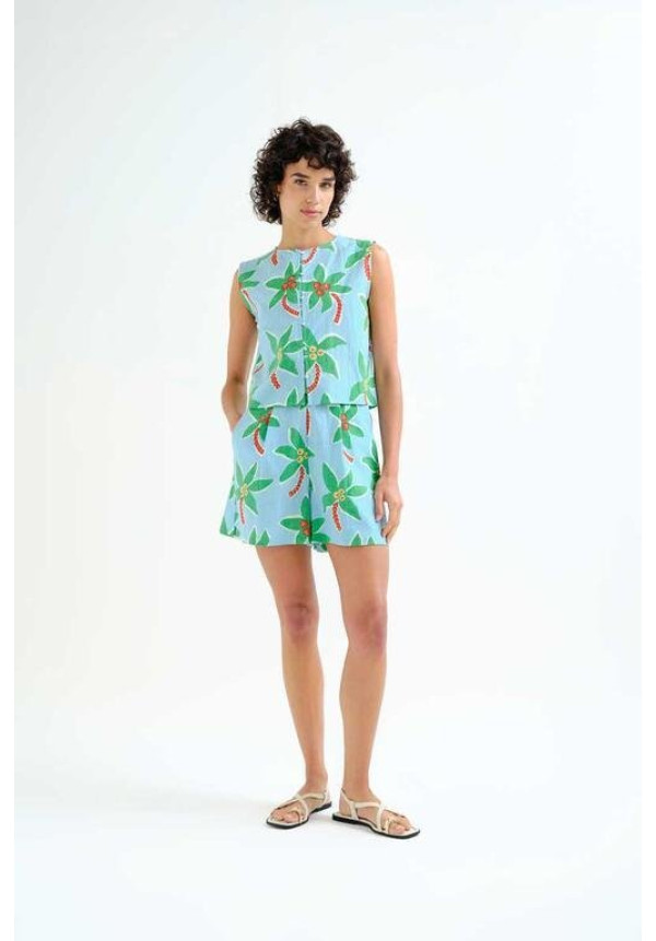 Shorts con estampado Cocotero Big