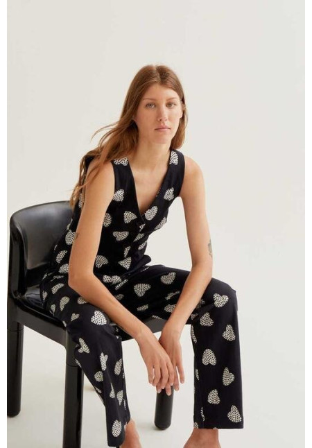 Pantalón con estampado Harmony Black