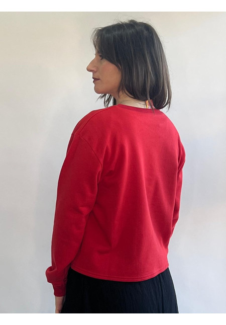 Sudadera Sangra Mantón Cebra