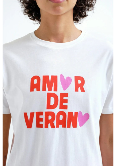 Camiseta con estampado Amor de Verano Camiseta con estampado Amor de Verano