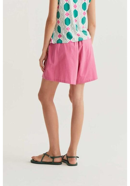 Shorts 100% algodón rosa
