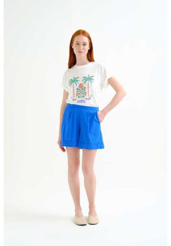 Camiseta con estampado Palm  & Mermaid