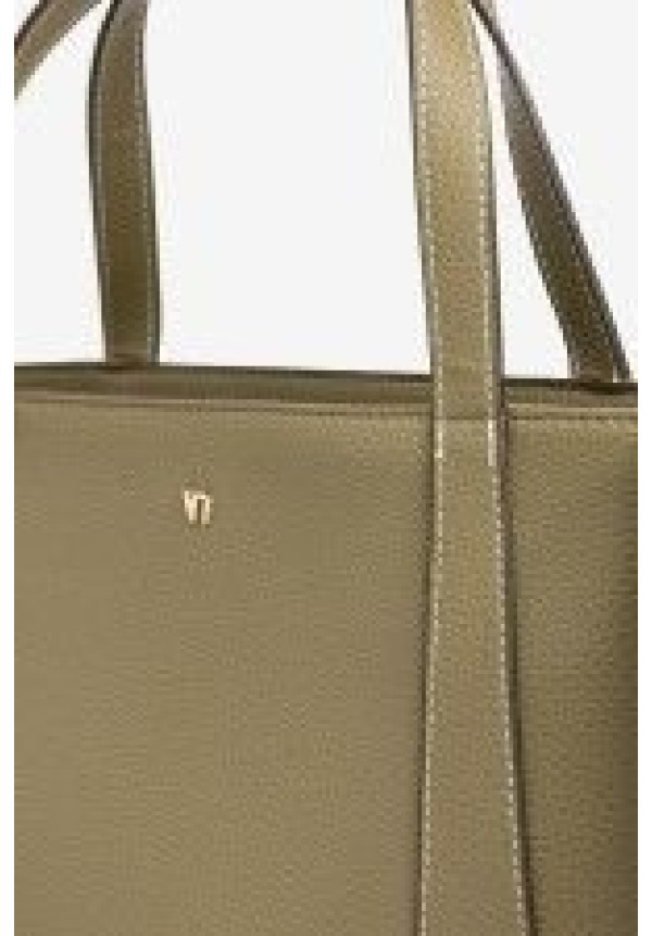 Cartera verde estructurada