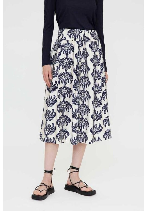 Falda con estampado Palms Spring