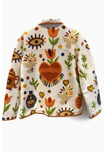 Chaqueta y 100% algodón talla M